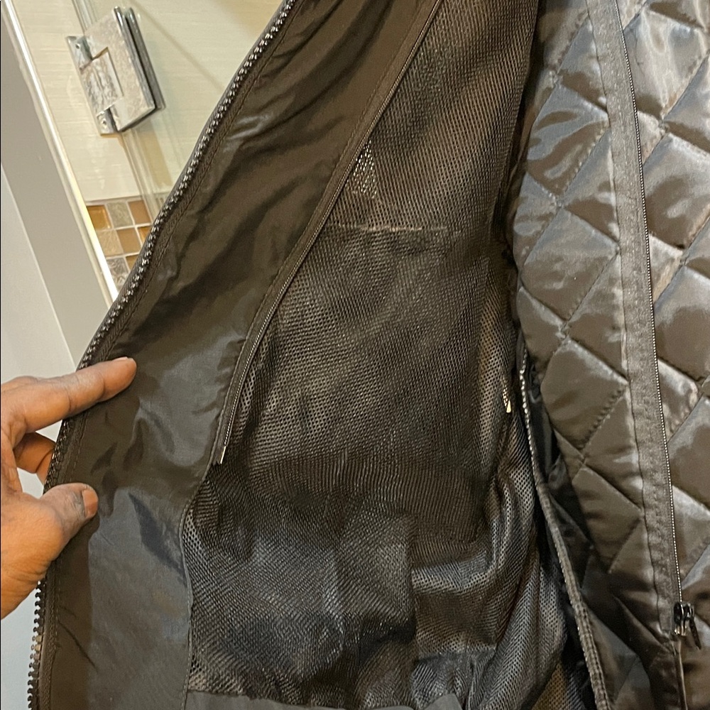 Black Textile Motorcycle Jacket - image 7